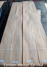 0.50 มิลลิเมตร ขาว Oak Wood Veneer แผ่นตัดมงกุฎอเมริกัน AAAGrade
