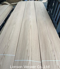 ผิวพานตัดมงกุฎ ผิวพานสีแดงโอ๊ค 0.5 มม ผิวพานไม้ AA Grade Stainable