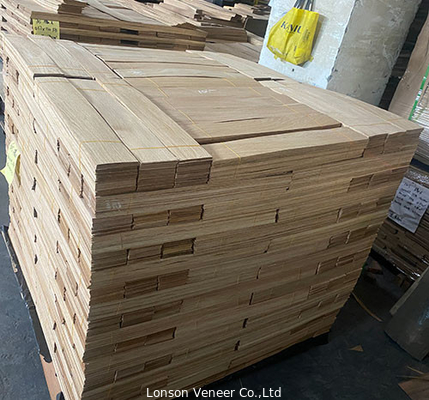 หนา 0.45-1.2MM ยาว 60ซม. ไม้วีเนียร์พื้นไม้โอ๊ค ผสม A / B / C / D