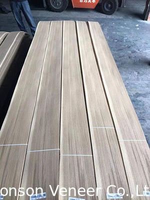 วีเนียร์ไม้วีเนียร์ไม้โอ๊คขาวยุโรป MDF 0.5 มม. A Grade
