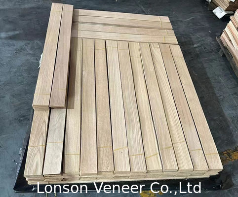 ขาว Oak Veneer 1.2 มิลลิเมตร Flooring Wood Veneer เกรด C 50.000 ตารางเมตร