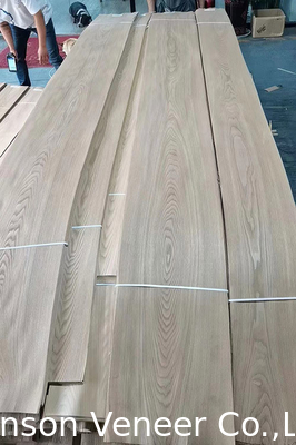 AAA Grade Elm Wood Veneer Crown Cut หนา 0.45 มม พานล์ฟเนียร์