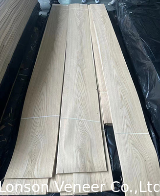 แฟนเนอร์ไม้ Oak ขาวอเมริกัน ตัดมงกุฎ 0.50MM แพนเนล AA Grade