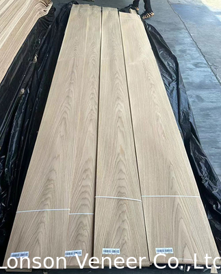 แฟนเนอร์ไม้ Oak ขาวอเมริกัน ตัดมงกุฎ 0.50MM แพนเนล AA Grade