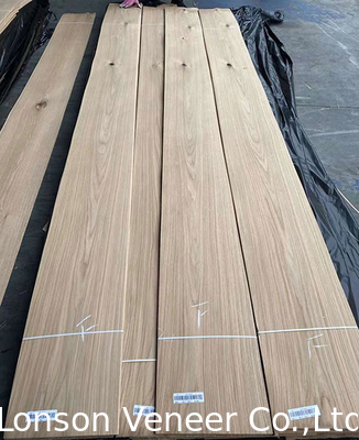 ขาว Oak ความหนา 0.4 มิลลิเมตร ไม้ veneer ค้อนของ เกรดราคาดี
