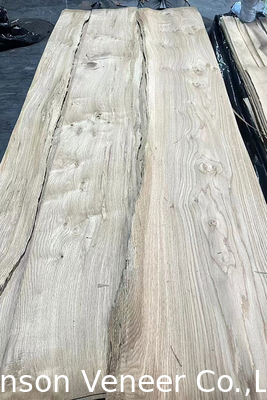 1.2 มิลลิเมตร ยุโรป ขาว Oak Veneer พานล์ Knoty เกรด ราคาที่คุ้มค่า