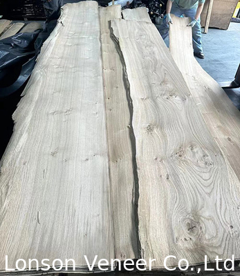 1.2 มิลลิเมตร ยุโรป ขาว Oak Veneer พานล์ Knoty เกรด ราคาที่คุ้มค่า