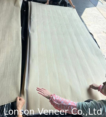 0.25-0.4mm ความหนา White Oak Veneer การผสมผสานลําดับ