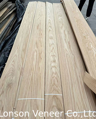 ความหนา 0.5 มิลลิเมตร อเมริกัน White Oak Veneer เฟอร์นิเจอร์ประตู AA Grade