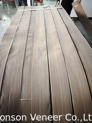 Lonson Rift Cut วีเนียร์วอลนัท 250 ซม. วีเนียร์ไม้จริงตรงลายSawn