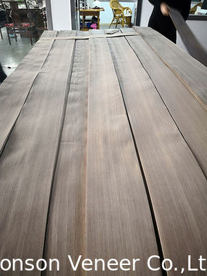 Lonson Rift Cut วีเนียร์วอลนัท 250 ซม. วีเนียร์ไม้จริงตรงลายSawn